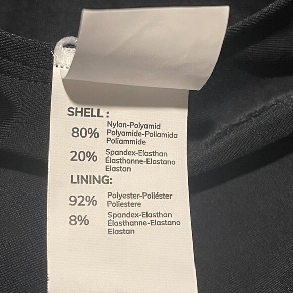 Cupshe Women’s Black One-Piece Swimsuit Small V-Neck Ruched Tummy Control - Picture 7 of 9